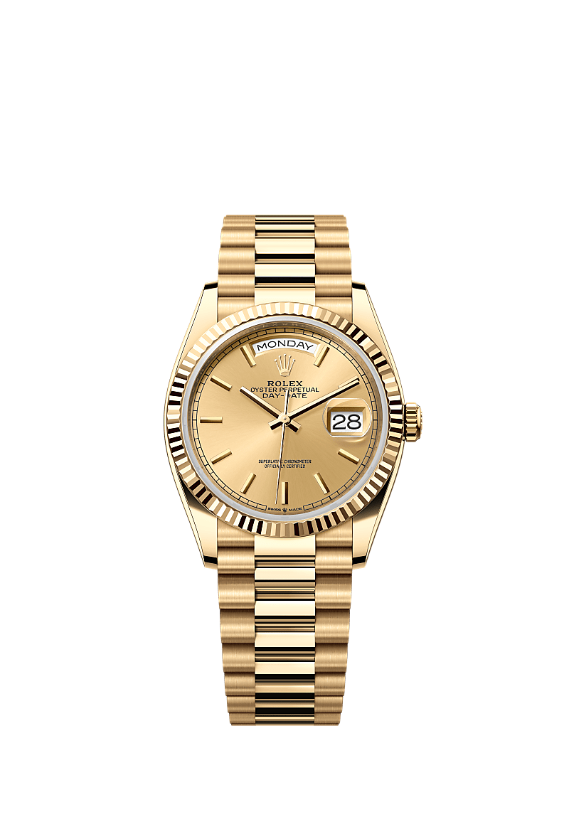 Rolex Reloj Rolex Day-Date 36: oro amarillo de 18 quilates