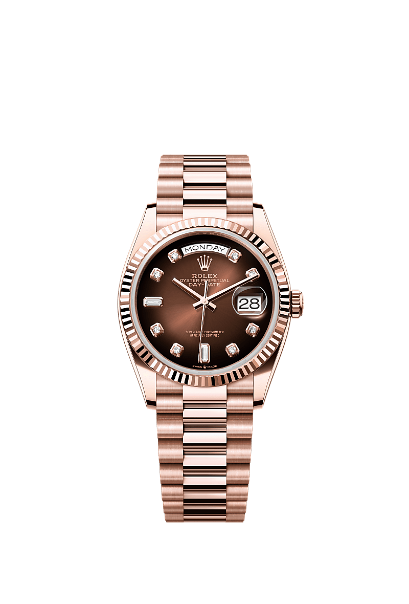 Rolex Reloj Rolex Day-Date 36: oro Everose de 18 quilates