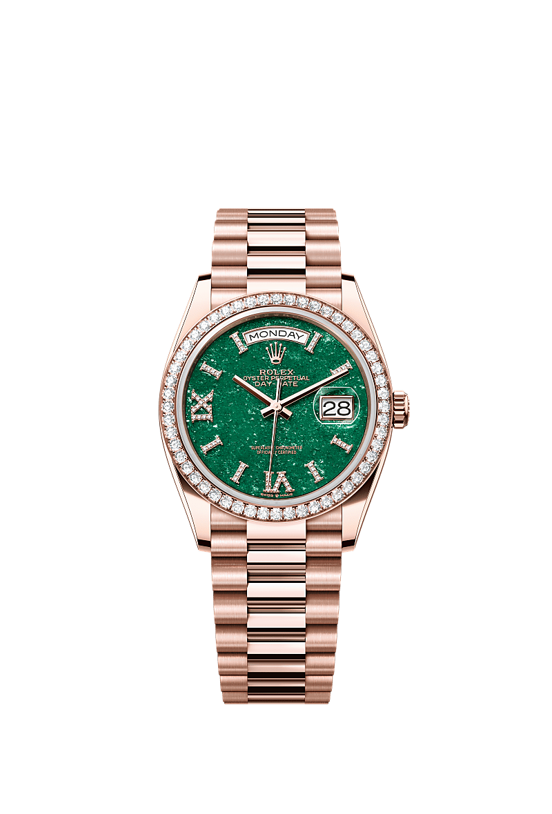 Rolex Reloj Rolex Day-Date 36: oro Everose de 18 quilates