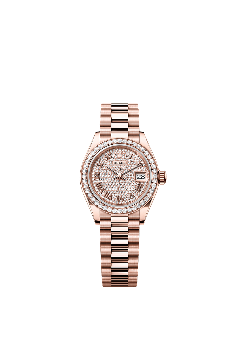 Rolex Reloj Rolex Lady-Datejust: oro Everose de 18 quilates