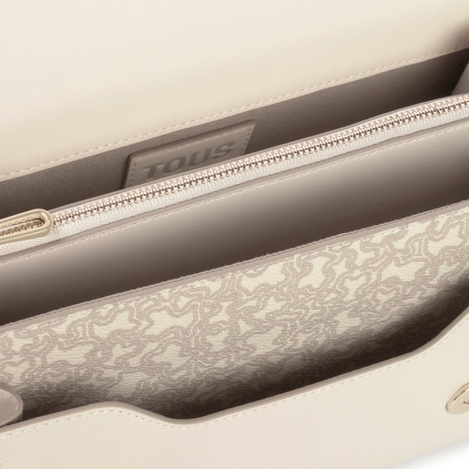 Tous Bandolera Mediana Audree Beige Kaos Mini Lines