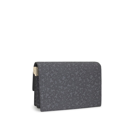 Tous Bandolera mediana Audree gris oscuro Kaos Mini Lines