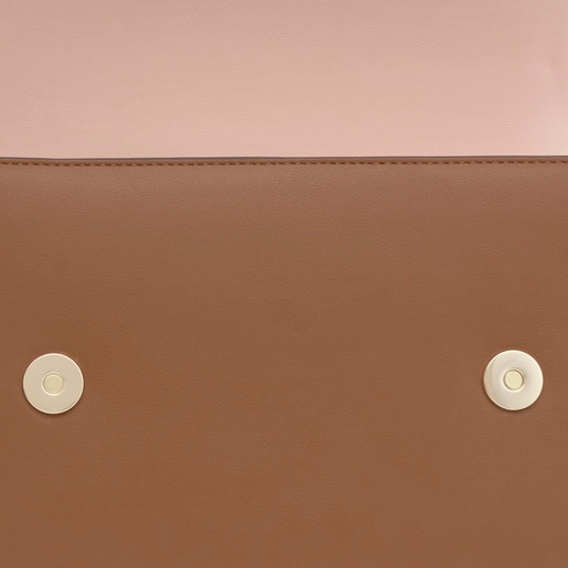 Tous Bandolera Mediana Chain Camel Y Beige Kaos Icon