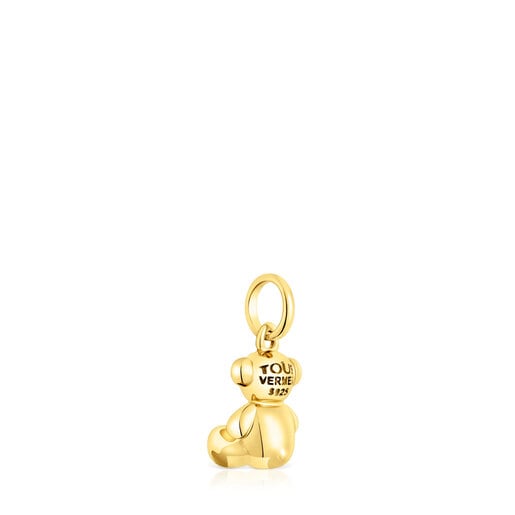 Tous Colgante Oso Pequeño Con Baño De Oro 18 Kt Sobre Plata Bold Bear