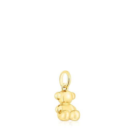 Tous Colgante oso pequeño con baño de oro 18 kt sobre plata Bold Bear