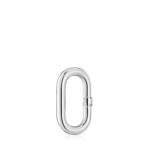 Tous Anilla mediana de plata Hold Oval