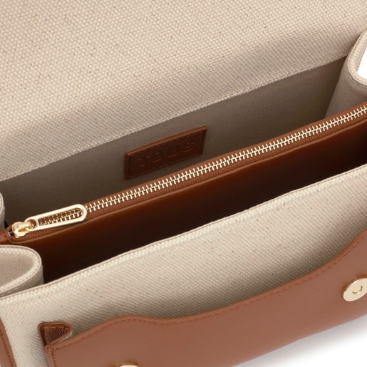 Tous Bandolera Mediana Camel Audree Canvas