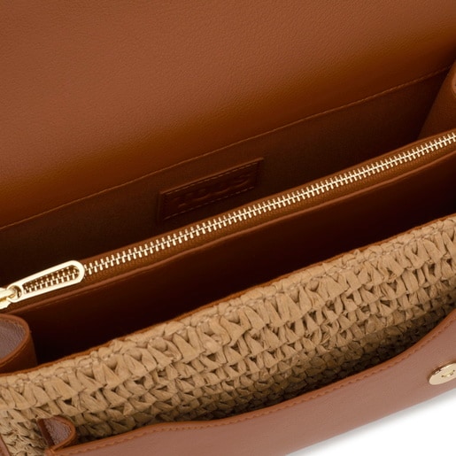 Tous Bandolera Mediana Camel Audree Rafia