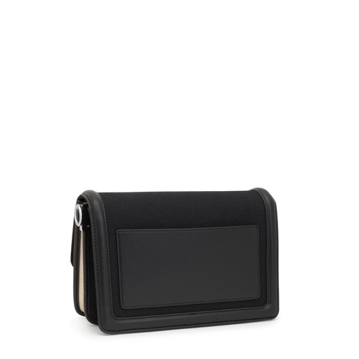 Tous Bandolera mediana negra Audree Canvas