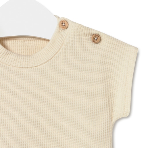 Tous Body Con Falda De Bebé Classic Crudo