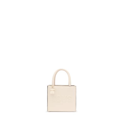 Tous Bolso Mini Cube Beige TOUS Brenda