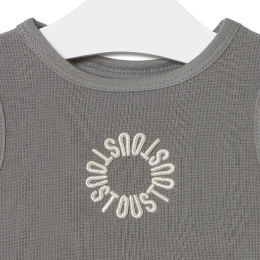 Tous Camiseta Sin Mangas De Bebé Classic Gris