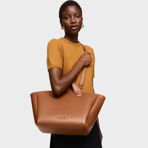 Tous Capazo Grande Camel TOUS Bloom