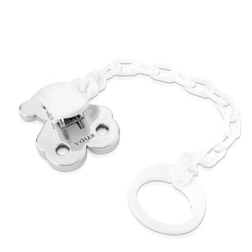 Tous Chupetero Oso Grande De Plata Sweet Dolls