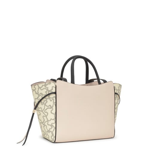 Tous City mediano beige y negro Kaos Icon