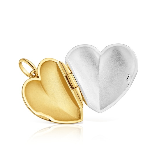 Tous Colgante Corazón Bicolor Medallions