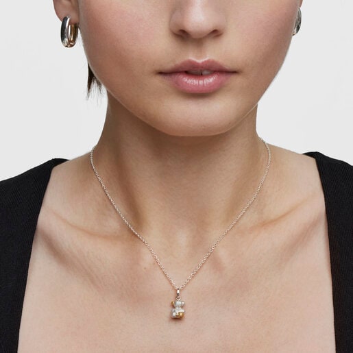 Tous Colgante Oso Pequeño Bicolor Bold Bear