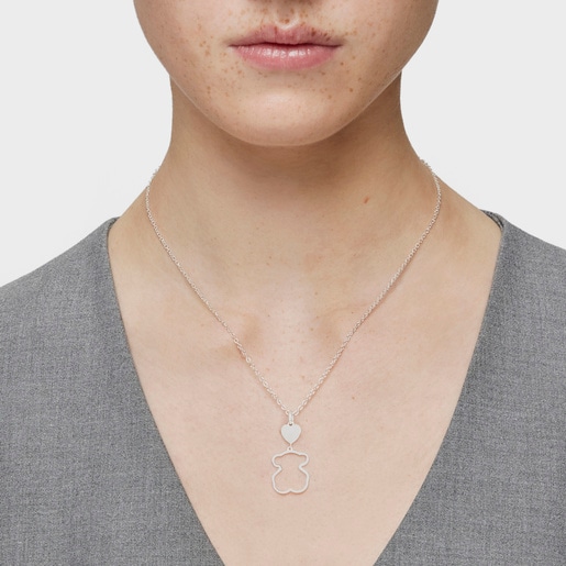 Tous Collar De Plata Motivo Oso New Silueta