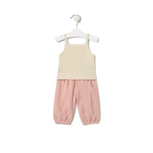 Tous Conjunto de bebé niña Classic rosa