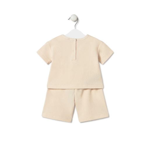 Tous Conjunto de bebé niño Classic crudo