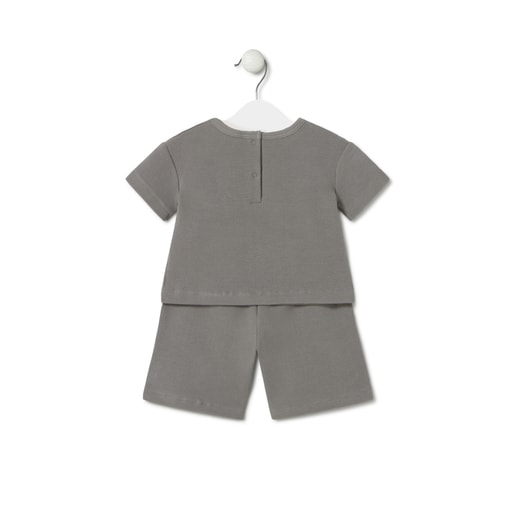 Tous Conjunto de bebé niño Classic gris
