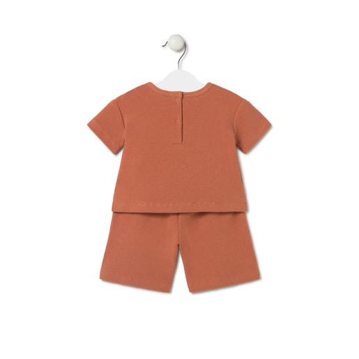 Tous Conjunto de bebé niño Classic teja