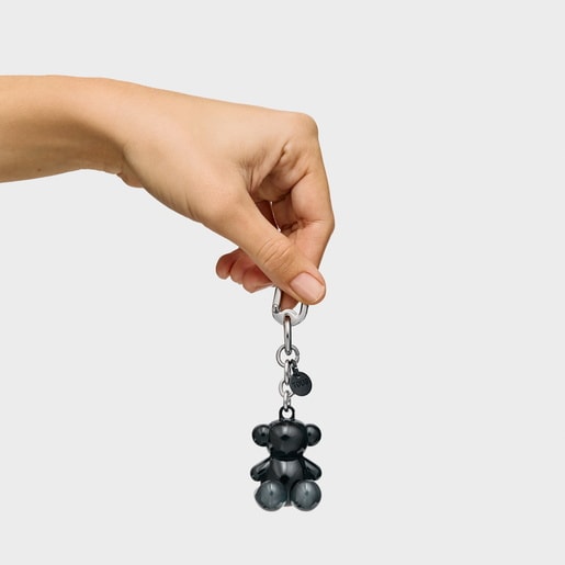 Tous Llavero Metal Negro Bold Bear