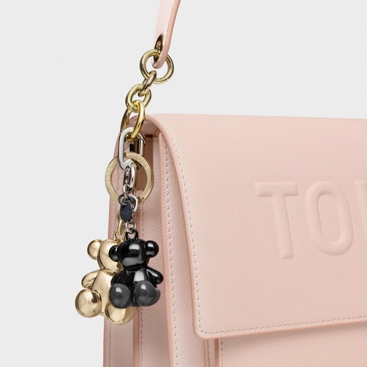 Tous Llavero Metal Negro Bold Bear