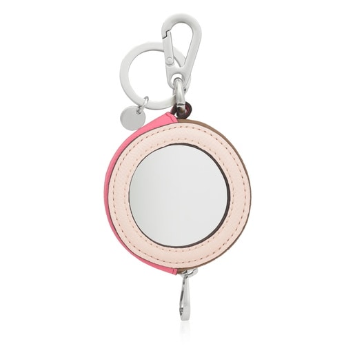 Tous Llavero monedero rosa Mirror