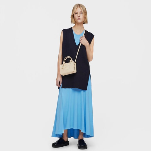 Tous Mini Bolso Horizontal Beige TOUS La Rue New