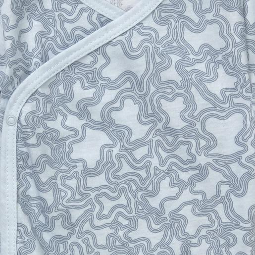 Tous Pack De Bodys De Bebé Cruzados KaosP Celeste