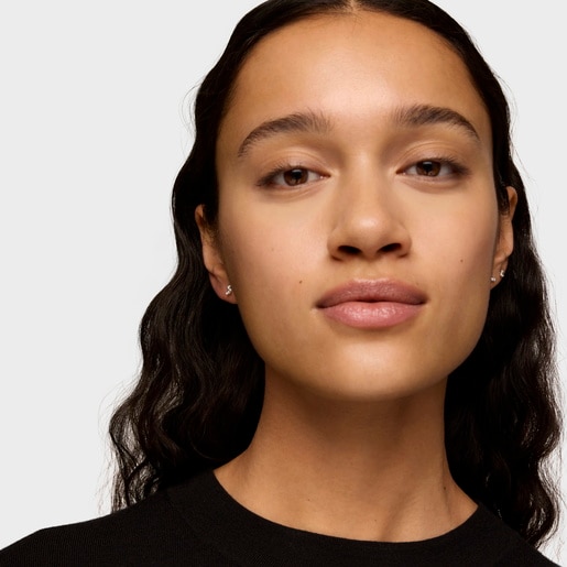 Tous Pack De Pendientes De Plata Oso Bold Bear