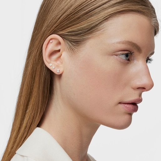 Tous Pack De Pendientes De Plata Y Perlas Cool Joy