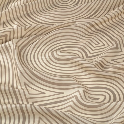 Tous Pañuelo cuadrado beige TOUS Maze