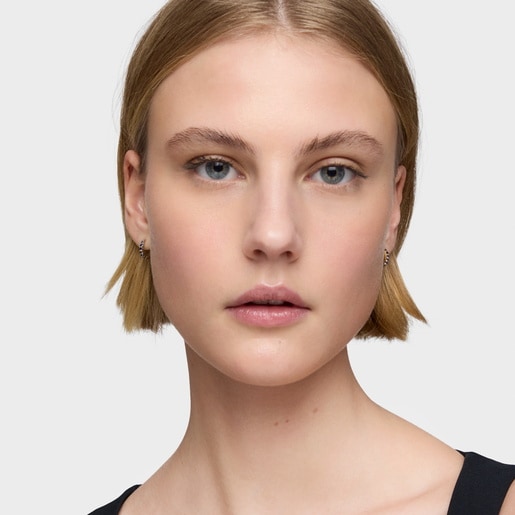 Tous Pendientes Aro De Oro Y Iolitas Daisy