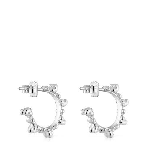 Tous Pendientes De Aro De Plata 12 Mm Bold Bear