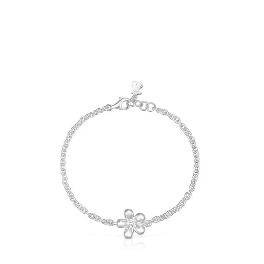 Tous Pulsera cadena de plata Daisy