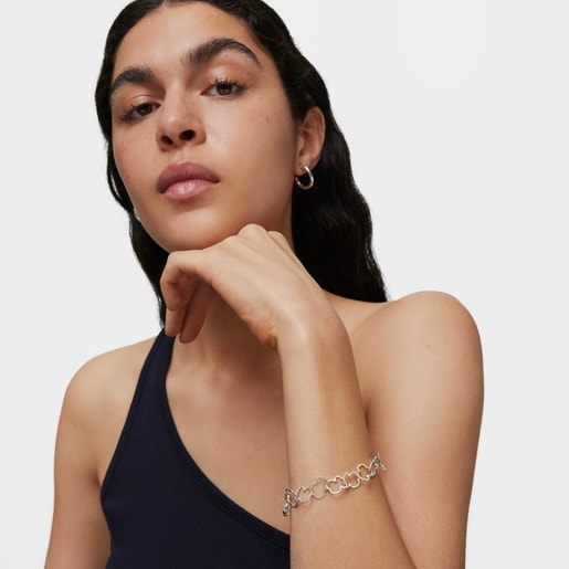 Tous Pulsera De Plata 12 5mm. Carrusel