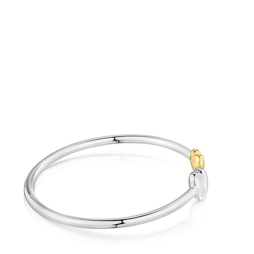 Tous Pulsera esclava corazón bicolor My Other Half