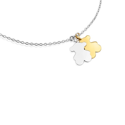 Tous Pulsera Oso Cadena Bicolor Sweet Dolls
