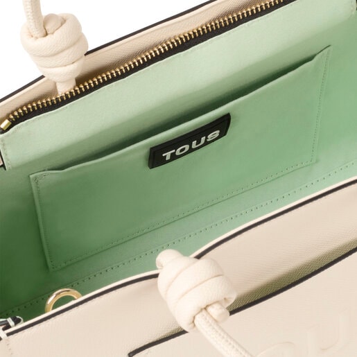 Tous Shopper Mediano Amaya Beige TOUS La Rue New