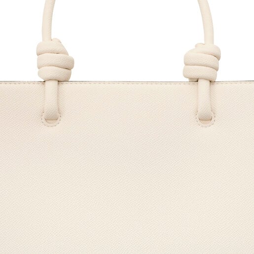 Tous Shopper Mediano Amaya Beige TOUS La Rue New