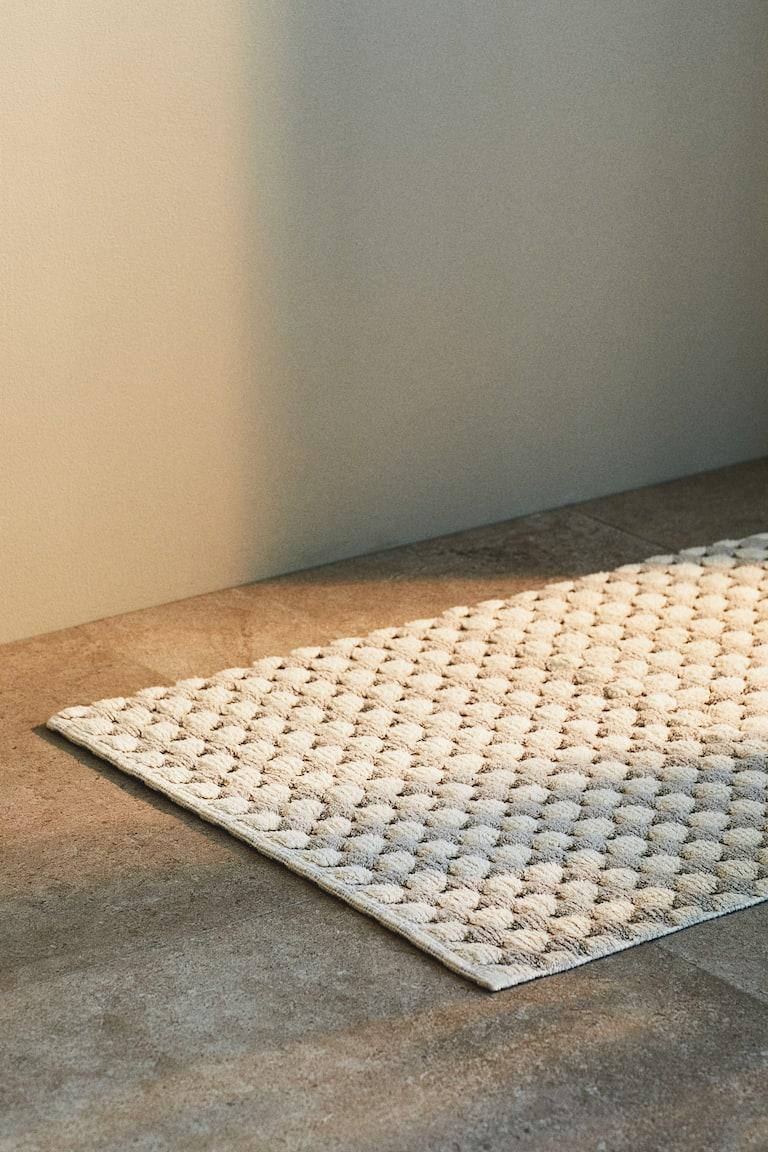 H&M Alfombra de baño estampada de algodón - Topo claro/Lunares - HOME