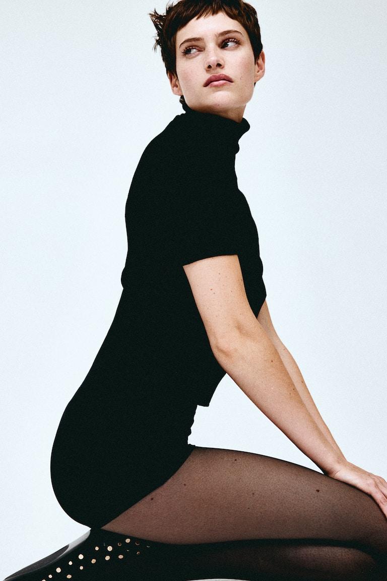 H&M Bailarinas con tachuelas decorativas - Negro - MUJER