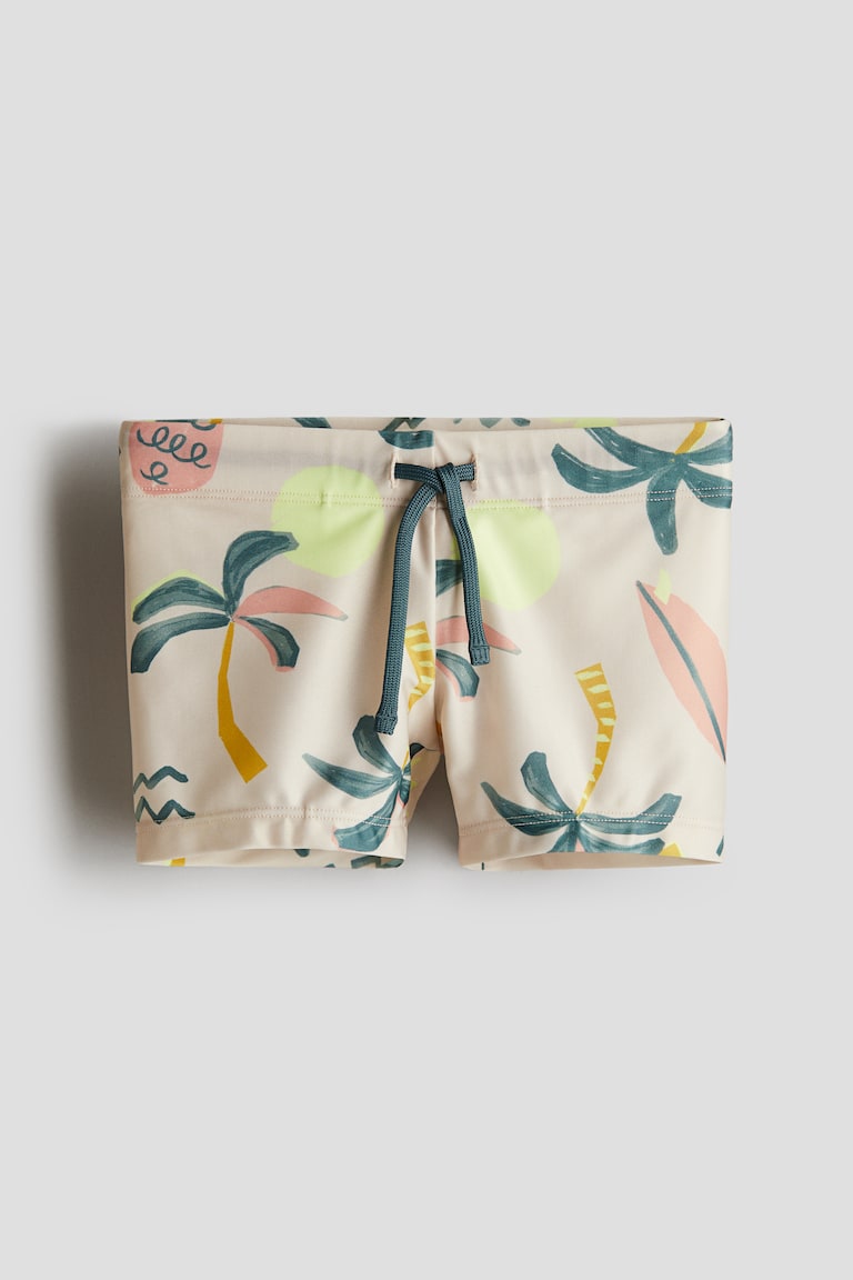 H&M Bañador ajustado con diseño estampado - Turquesa/Soles - NIÑOS