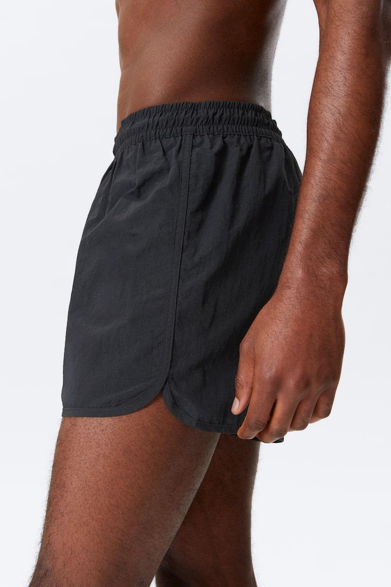 H&M Bañador Corto Con Estructura - Bright Green - HOMBRE