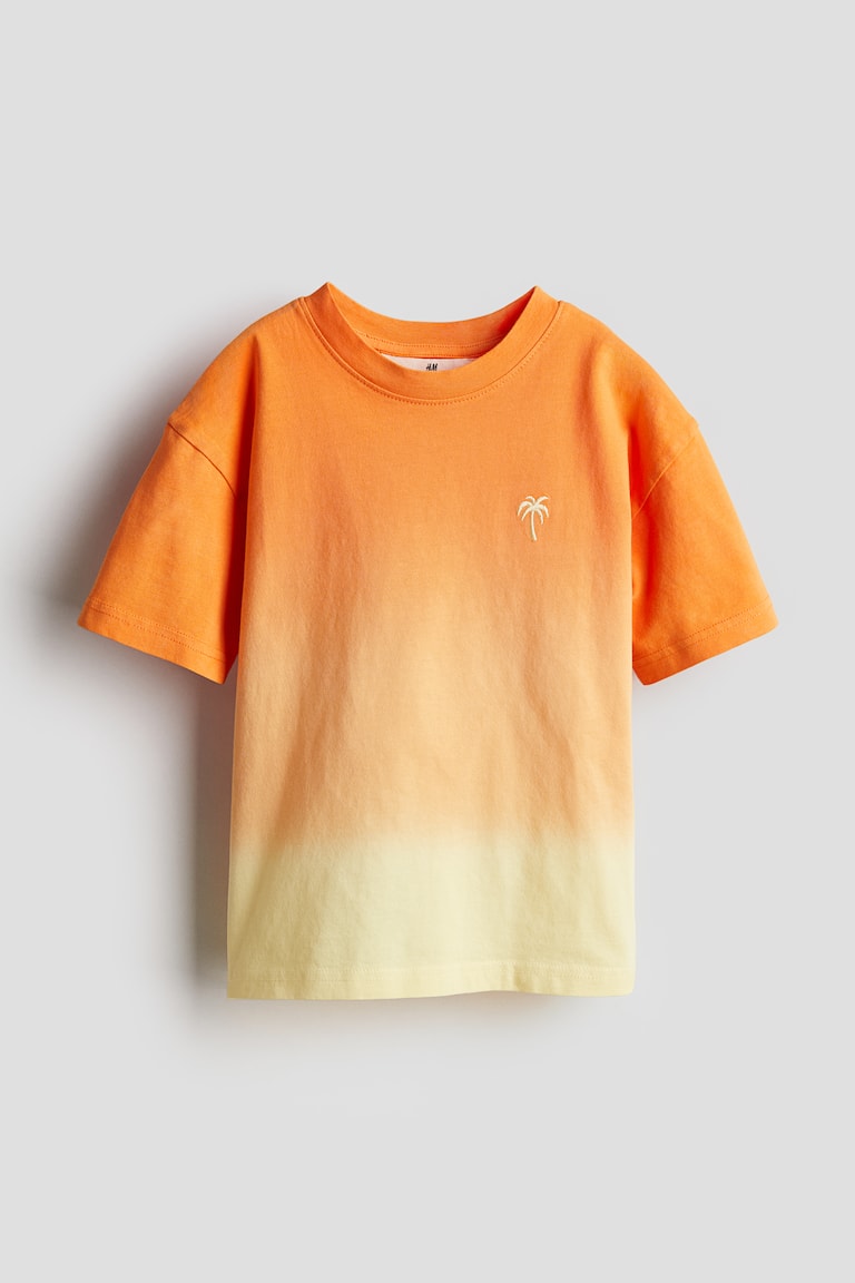 H&M Camiseta de algodón con motivo - Amarillo claro/Tiger club - NIÑOS