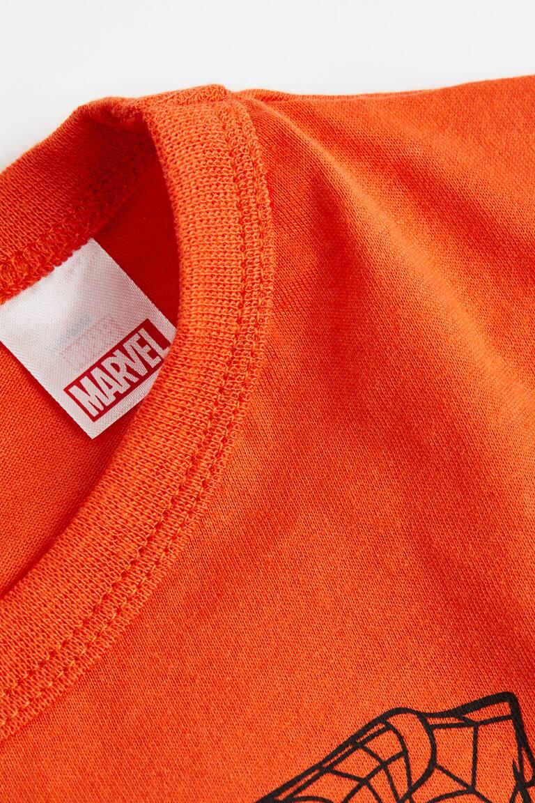 H&M Camiseta De Algodón Con Motivo Estampado - Gris Oscuro/Minecraft - NIÑOS