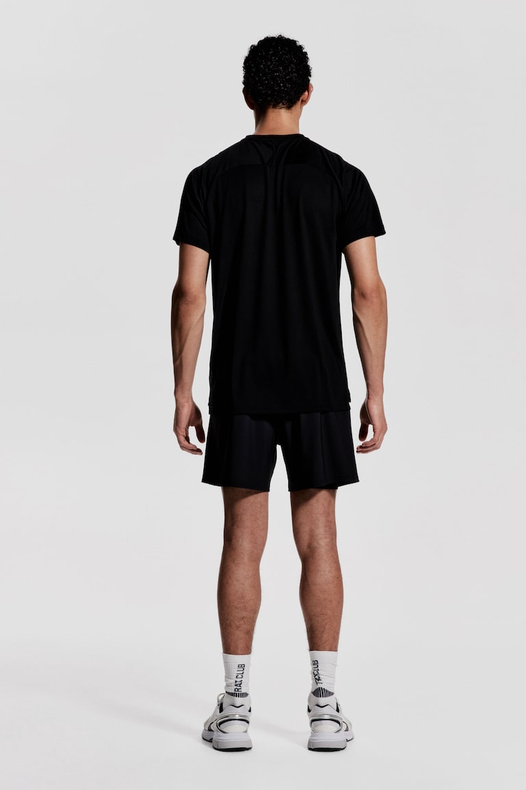 H&M Camiseta De Deporte Con DryMove™ Regular Fit - Negro - HOMBRE
