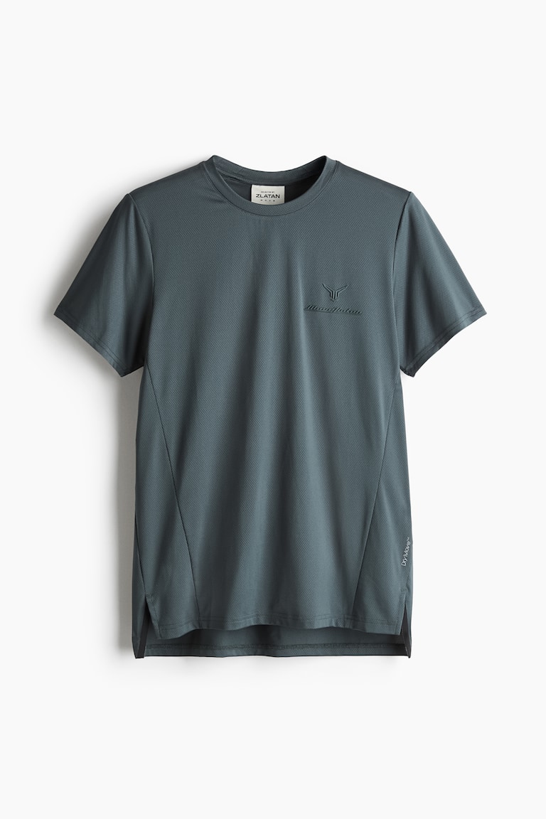 H&M Camiseta de deporte en DryMove™ Regular Fit - Negro - HOMBRE
